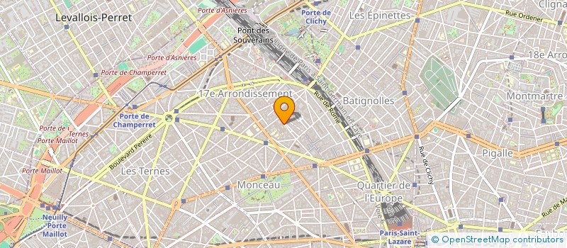 localisation de l'entreprise MADAME CLARISSE JUTTEAU-CSOSZ  PARIS