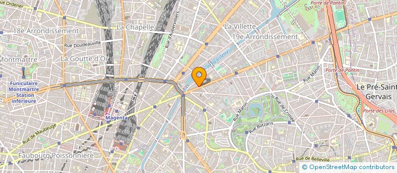 localisation de l'entreprise MADAME CLARISSE LANGLET  PARIS