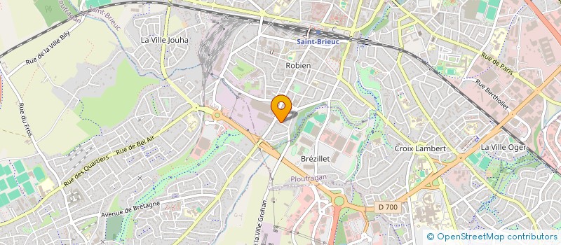 localisation de l'entreprise MADAME CLARISSE LE BON à SAINT-BRIEUC