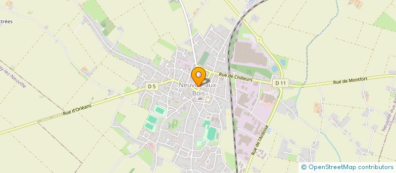 localisation de l'entreprise MADAME CLARISSE LIN  TOURS