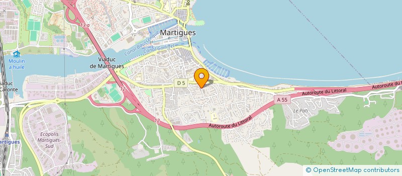 localisation de l'entreprise MADAME CLARISSE LOPEZ à MARTIGUES