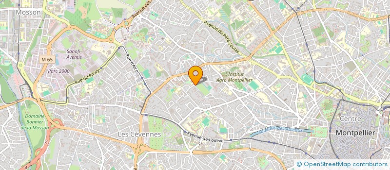 localisation de l'entreprise MADAME CLARISSE MAILLOT à MONTPELLIER