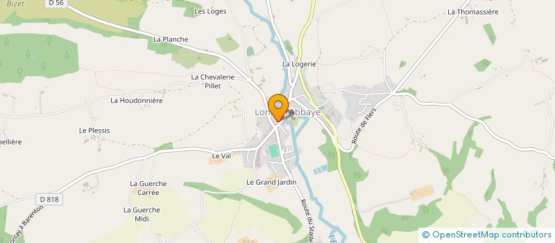 localisation de l'entreprise MADAME CLARISSE-MARIE GROSSE à LONLAY L'ABBAYE