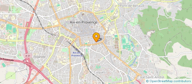 localisation de l'entreprise MADAME CLARISSE MARTI  AIX-EN-PROVENCE