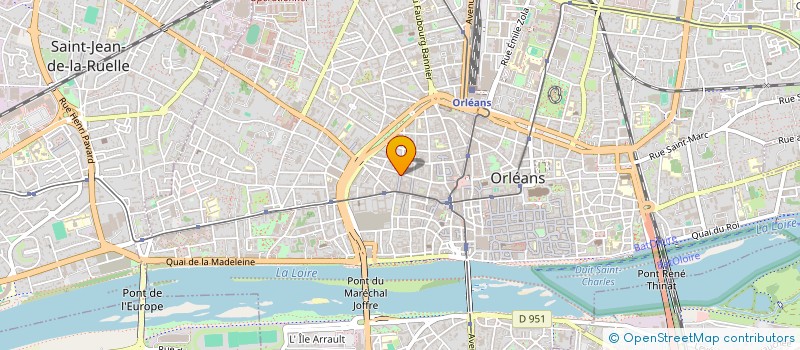 localisation de l'entreprise MADAME CLARISSE MARTINEZ  ORLEANS
