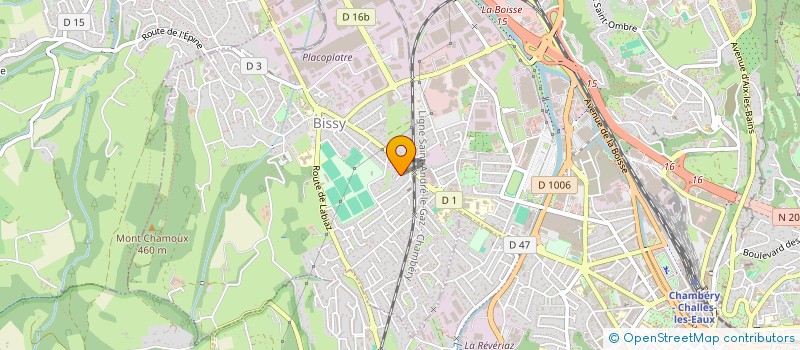 localisation de l'entreprise MADAME CLARISSE MERDANI à CHAMBERY