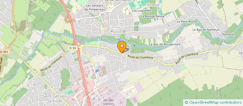 localisation de l'entreprise MADAME CLARISSE MILLET  FRESNES