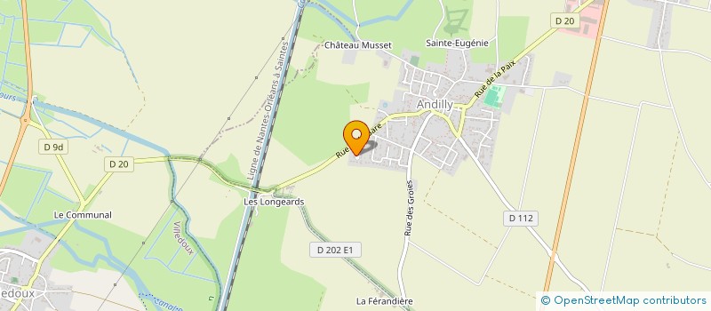localisation de l'entreprise MADAME CLARISSE MOREAU à NIORT