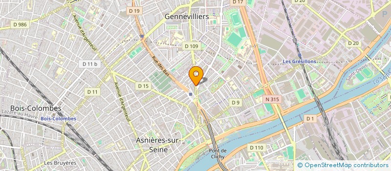 localisation de l'entreprise MADAME CLARISSE MUTETE KAKWENI à ASNIERES-SUR-SEINE