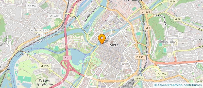 localisation de l'entreprise MADAME CLARISSE NEGELE  METZ