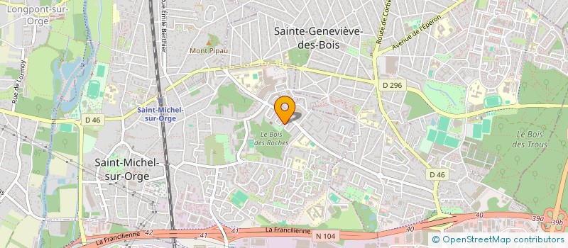 localisation de l'entreprise MADAME CLARISSE NKU MVENGE  SAINT-MICHEL-SUR-ORGE