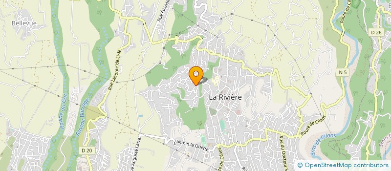 localisation de l'entreprise MADAME CLARISSE NOEL  SAINT-LOUIS