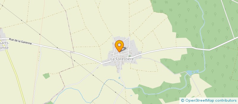 localisation de l'entreprise MADAME CLARISSE NSONA KOKO  LA FORESTIERE