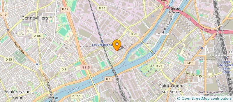 localisation de l'entreprise MADAME CLARISSE PARAVEY à ASNIERES-SUR-SEINE