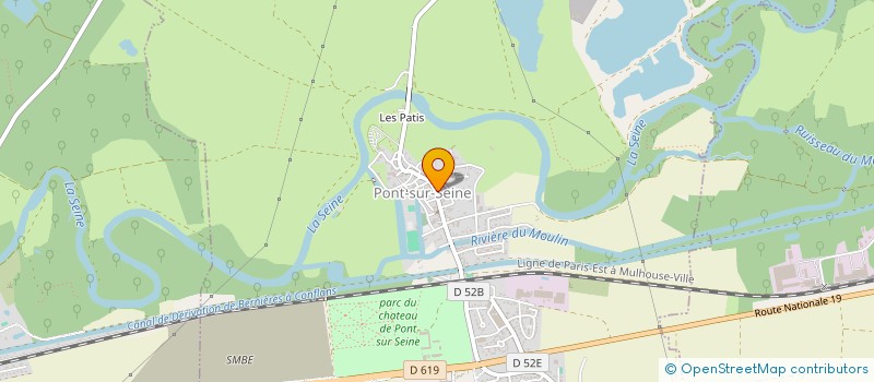 localisation de l'entreprise MADAME CLARISSE PERNIN à PLESSIS-BARBUISE