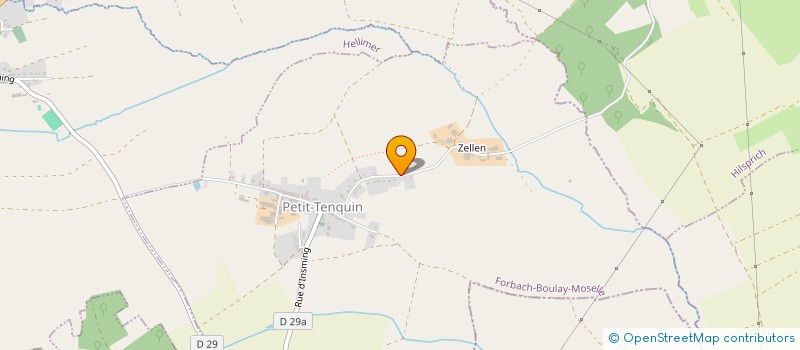 localisation de l'entreprise MADAME CLARISSE PERQUIN  PETIT-TENQUIN