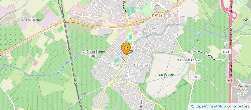 localisation de l'entreprise MADAME CLARISSE PHELUT  CANOHES