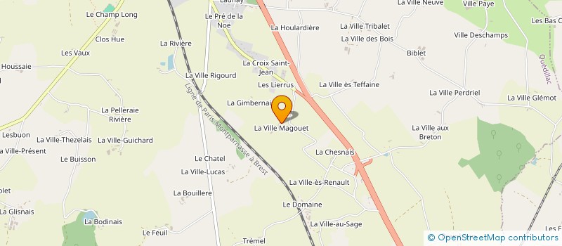 localisation de l'entreprise MADAME CLARISSE PIEL  QUEDILLAC