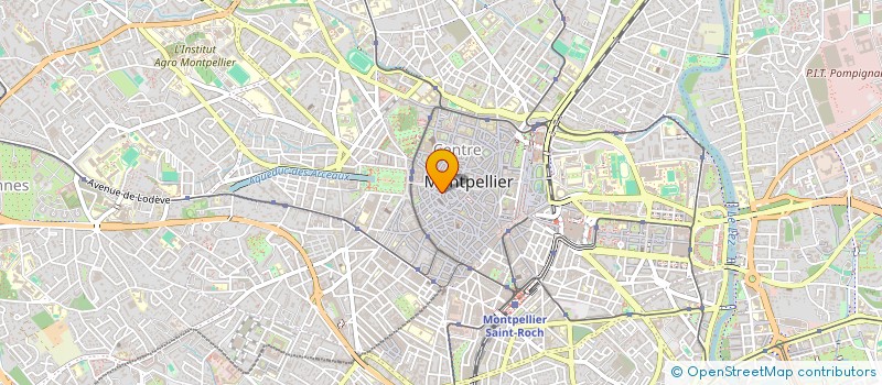 localisation de l'entreprise MADAME CLARISSE PIGEON à MONTPELLIER