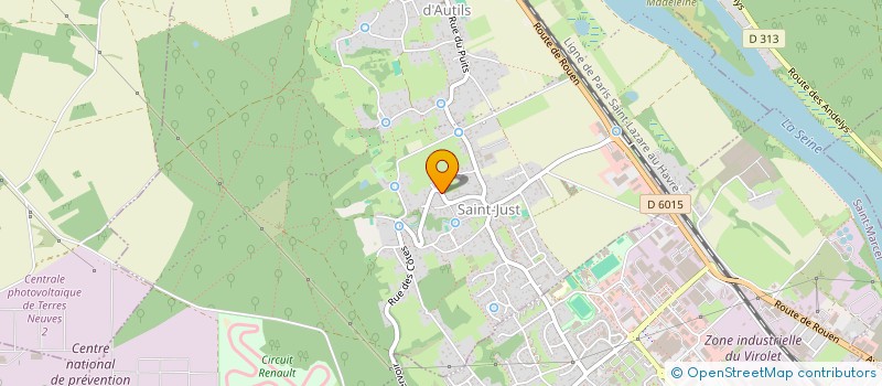 localisation de l'entreprise MADAME CLARISSE PONS  LA CHAPELLE-LONGUEVILLE