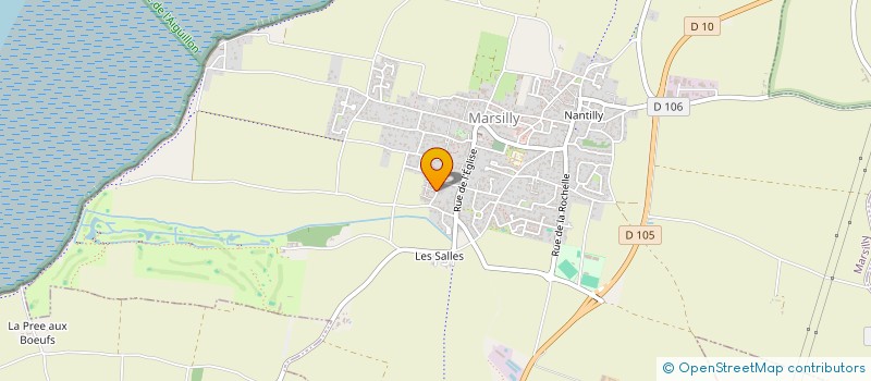 localisation de l'entreprise MADAME CLARISSE POTET  MARSILLY