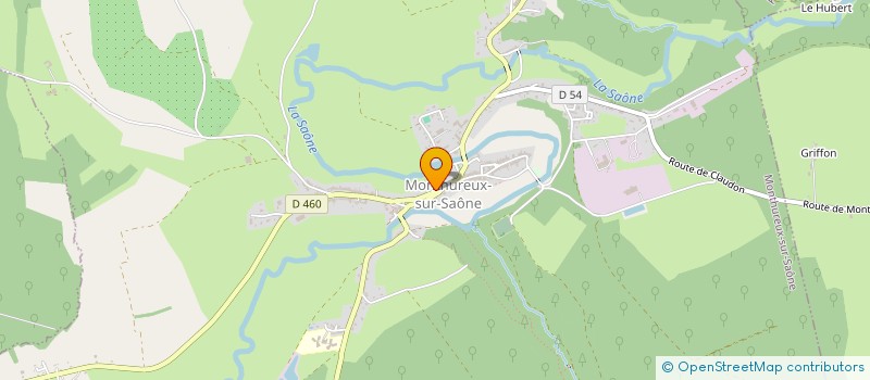 localisation de l'entreprise MADAME CLARISSE POTHIER  MONTHUREUX-SUR-SAONE