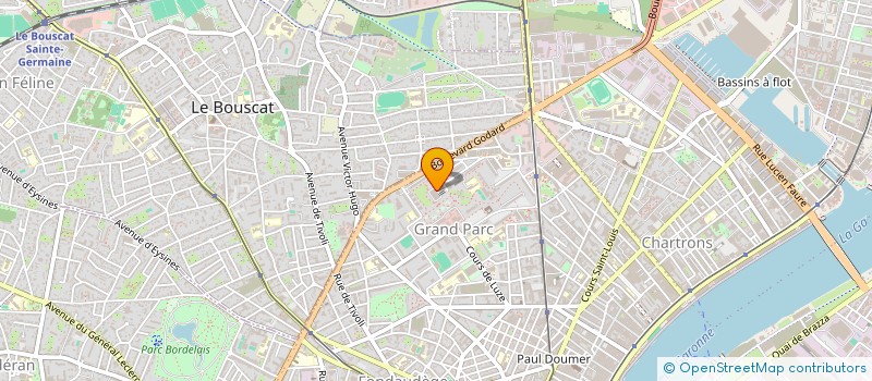 localisation de l'entreprise MADAME CLARISSE ROBIN  BORDEAUX