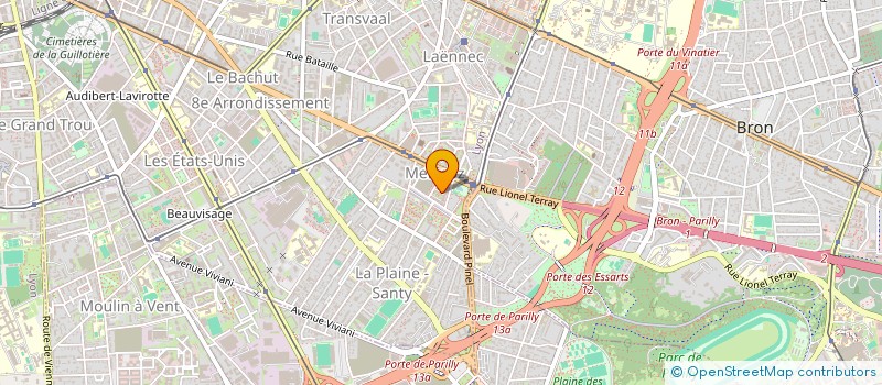 localisation de l'entreprise MADAME CLARISSE SAGNO  LYON