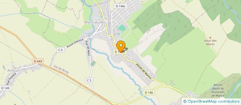 localisation de l'entreprise MADAME CLARISSE SCHMESSER  VAL DE BRIEY