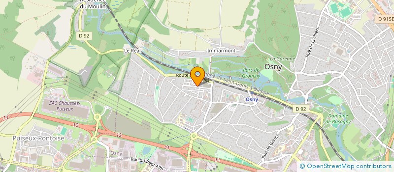 localisation de l'entreprise MADAME CLARISSE SIASSA  OSNY