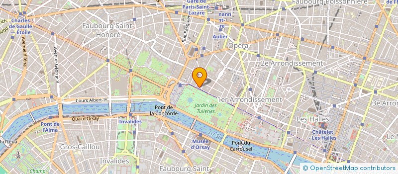 localisation de l'entreprise MADAME CLARISSE SURIN  PARIS