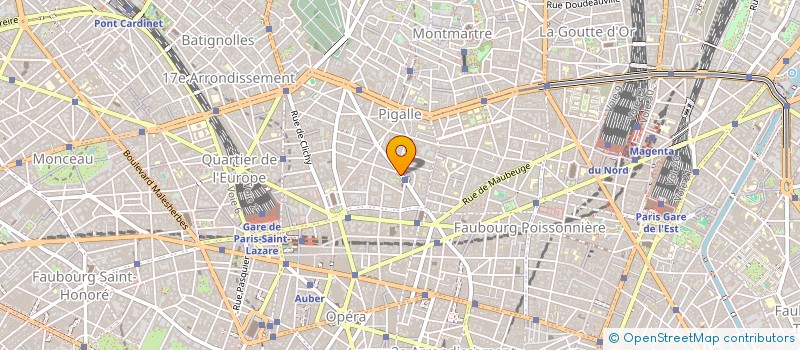 localisation de l'entreprise MADAME CLARISSE THELLIER  PARIS