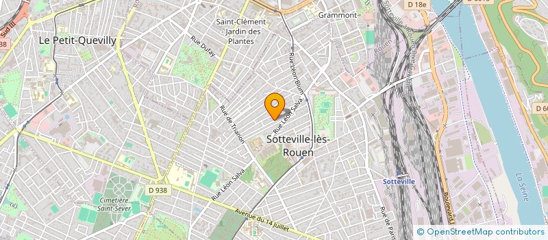 localisation de l'entreprise MADAME CLARISSE TONDU à SOTTEVILLE-LES-ROUEN