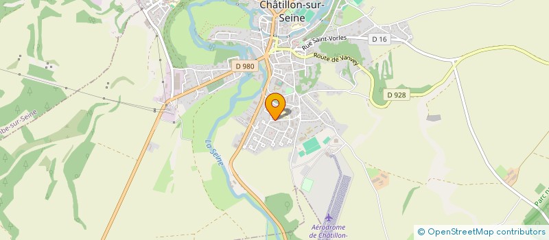 localisation de l'entreprise MADAME CLARISSE VINOT à CHATILLON SUR SEINE