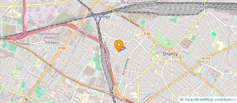 localisation de l'entreprise MADAME CLARISSE VOUAUX à DRANCY