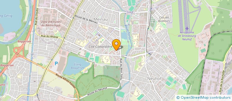 localisation de l'entreprise MADAME CLARITA CEDER à STRASBOURG