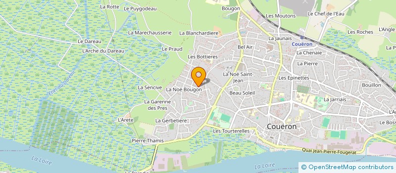 localisation de l'entreprise MADAME CLARYS GEHANNO à COUERON