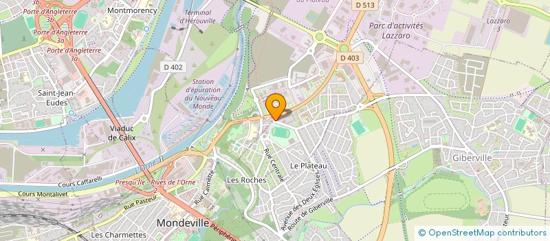 localisation de l'entreprise MADAME CLARYSSE GUILLAIS  COLOMBELLES