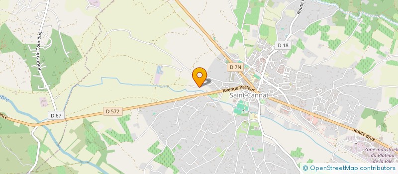 localisation de l'entreprise MADAME CLAUDE-ANNE DECORMIS  SAINT-CANNAT