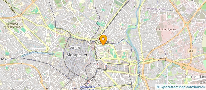 localisation de l'entreprise MADAME CLAUDE ARNAUD à MONTPELLIER