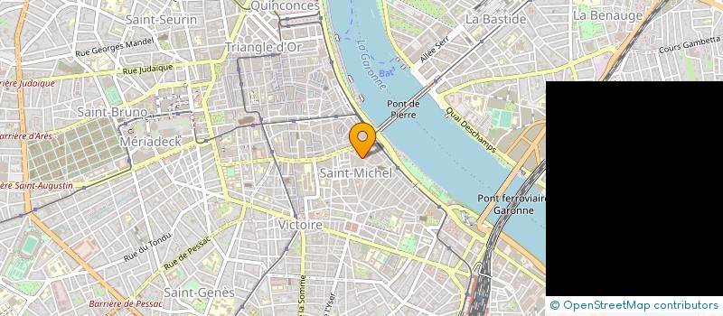 localisation de l'entreprise MADAME CLAUDE AUGE  BORDEAUX