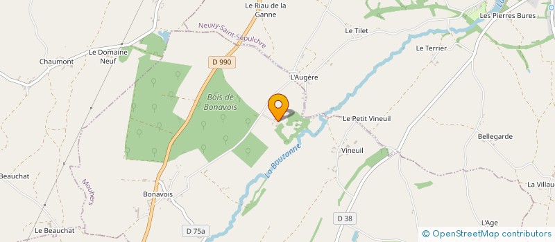 localisation de l'entreprise MADAME CLAUDE AUGRAS à MOUHERS