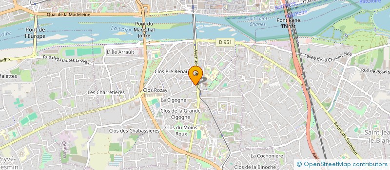 localisation de l'entreprise MADAME CLAUDE BARBAROUX à ORLEANS