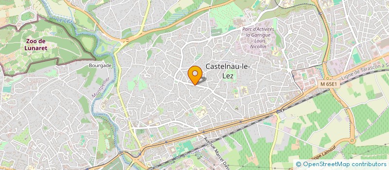 localisation de l'entreprise MADAME CLAUDE BAUDRY-LABISE à CASTELNAU-LE-LEZ
