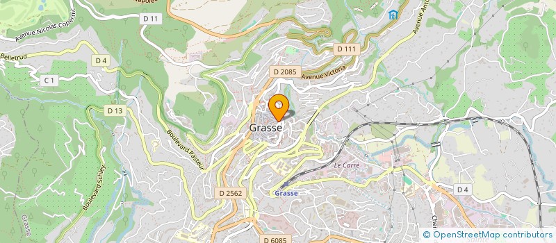 localisation de l'entreprise MADAME CLAUDE BERTHOU  GRASSE