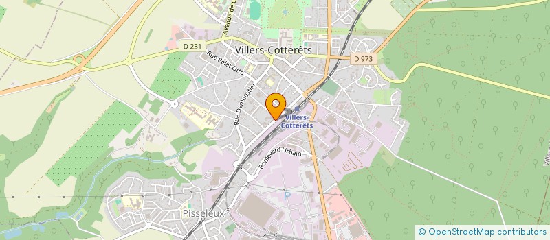localisation de l'entreprise MADAME CLAUDE BERTON à VILLERS-COTTERETS
