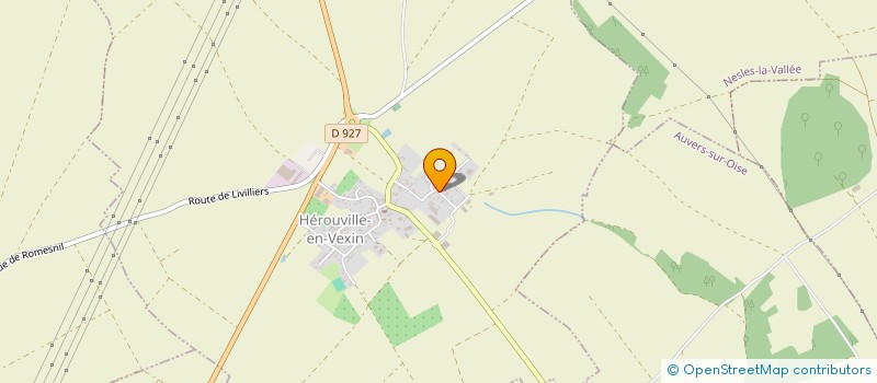 localisation de l'entreprise MADAME CLAUDE BOUDEVILLE à HEROUVILLE-EN-VEXIN