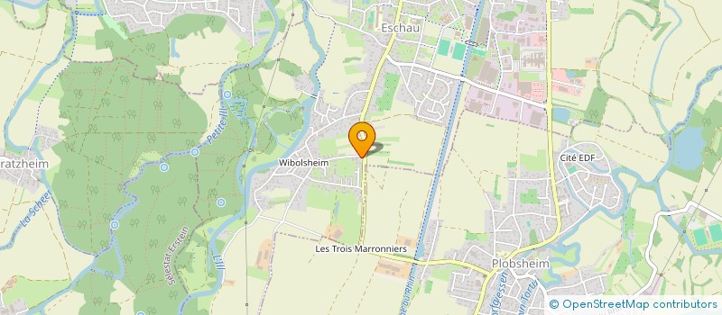 localisation de l'entreprise MADAME CLAUDE BOURHIS  ESCHAU