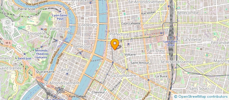 localisation de l'entreprise MADAME CLAUDE BOUVIER  LYON