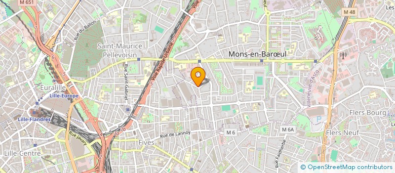 localisation de l'entreprise MADAME CLAUDE BROUTIN  MONS-EN-BARUL